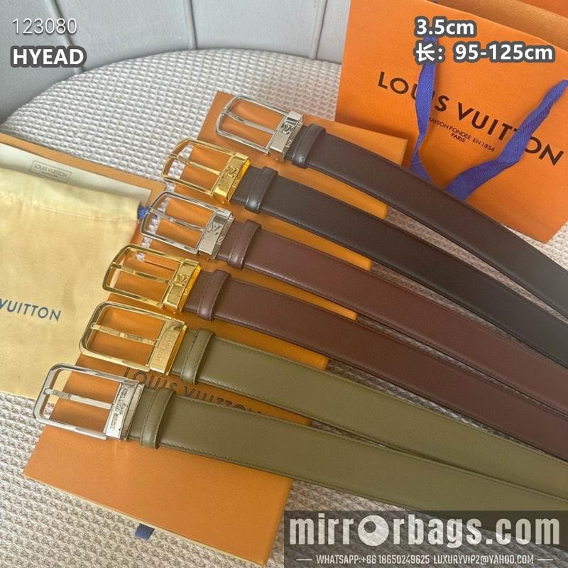 Replica LV belt 35mmX95-125cm 8L31