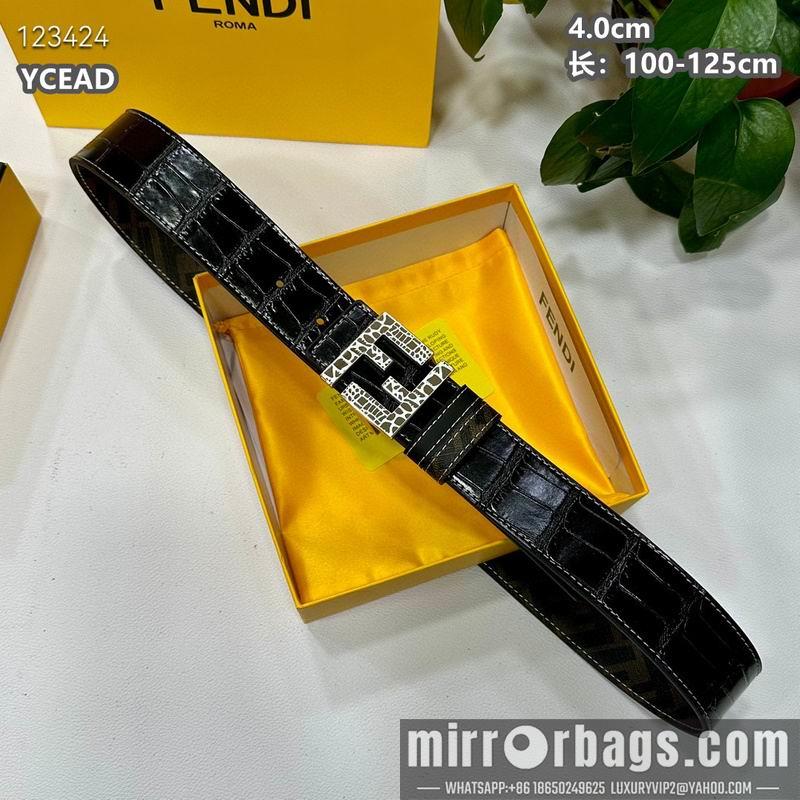 Replica Fendi belt 40mmX100-125cm 8L58