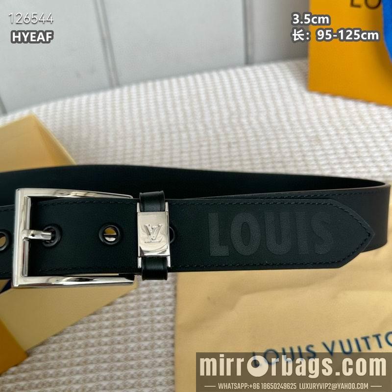 Replica LV belt 35mmX95-125cm 8L25