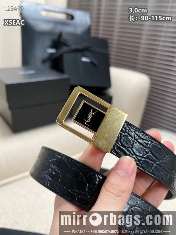 Replica YSL belt 30mm 90-115cm 8L07