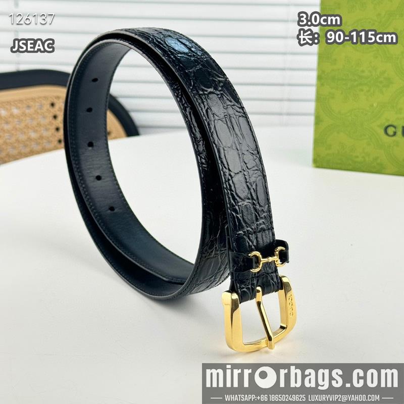 Replica Gucci belt 30mmX90-115cm 8L01