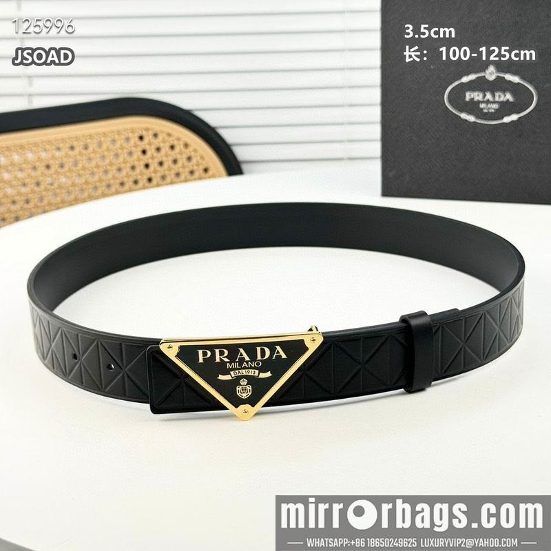 Replica Prada belt 35mmX100-125cm 8L39