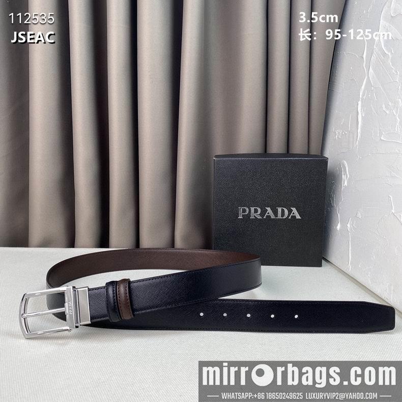 Replica Prada belt 35mmX95-125CM 8L14