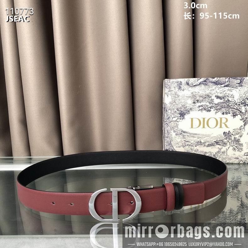 Replica Dior Belt 30mmX95-115cm 8L08