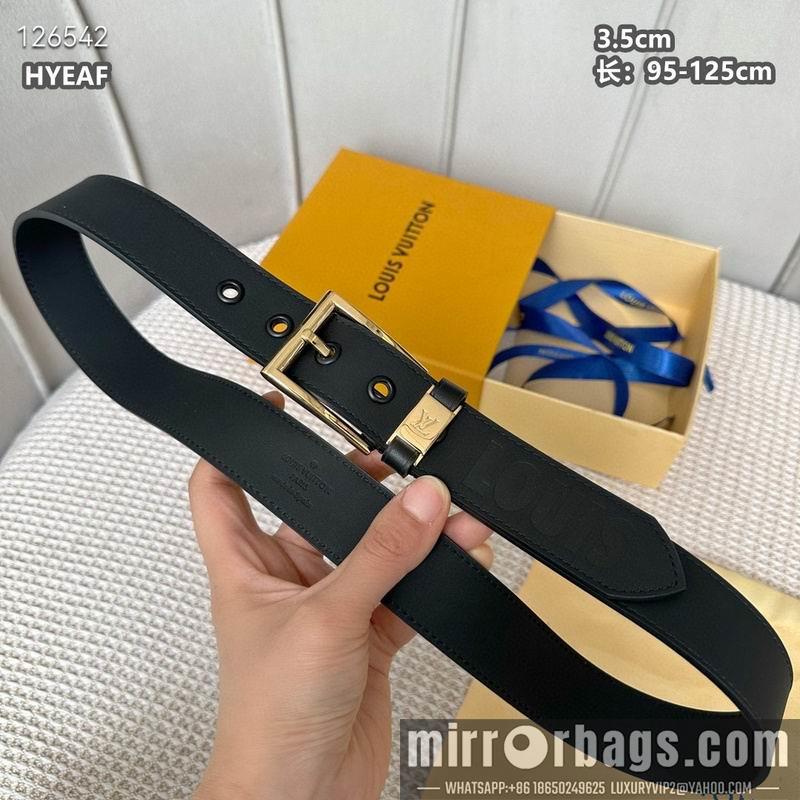 Replica LV belt 35mmX95-125cm 8L25