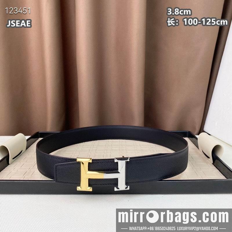Replica Hermes belt 38mmX100-125cm 8L14
