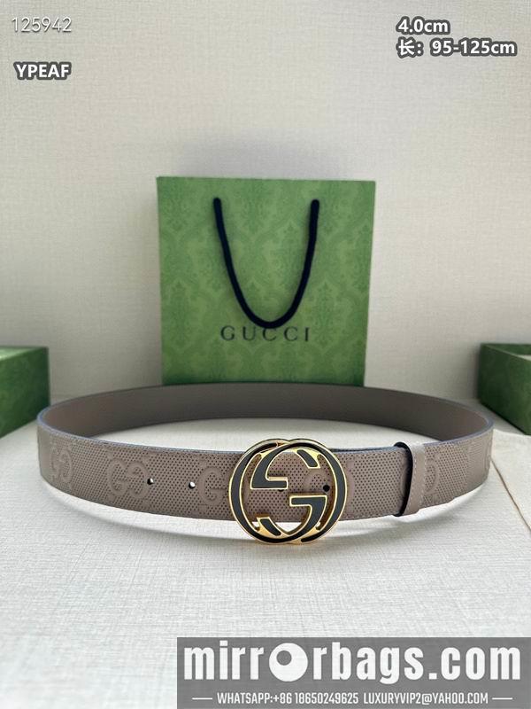 Replica Gucci belt 40mmX95-125cm 8L75