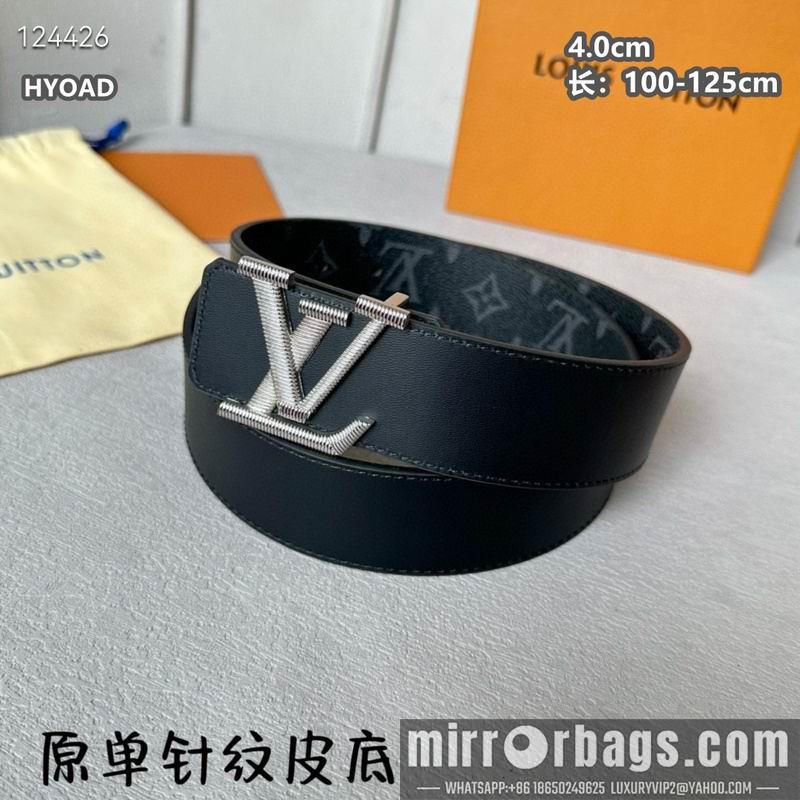 Replica LV belt 40mmX100-125cm 8L57