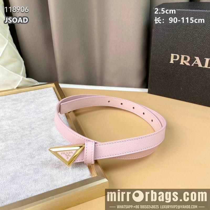 Replica Prada belt 25mmX90-115cm 8L040801