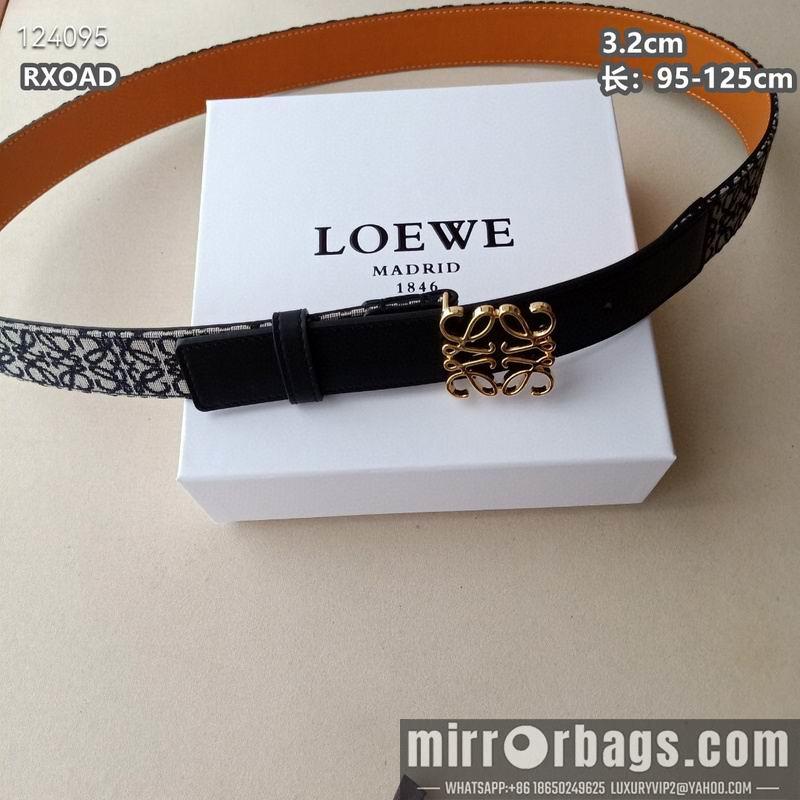 Replica Loewe belt 32mmX95-125cm 8L01