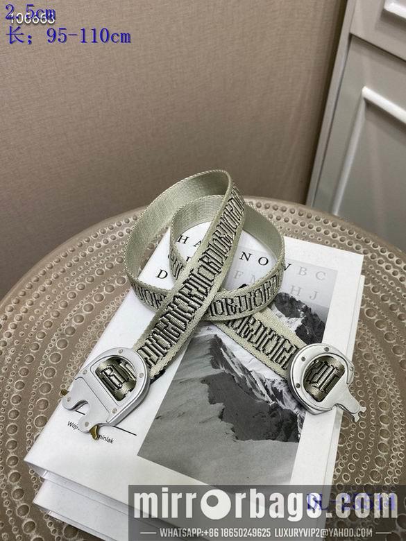 Replica Dior Belt 25mmX95-110cm 8L02