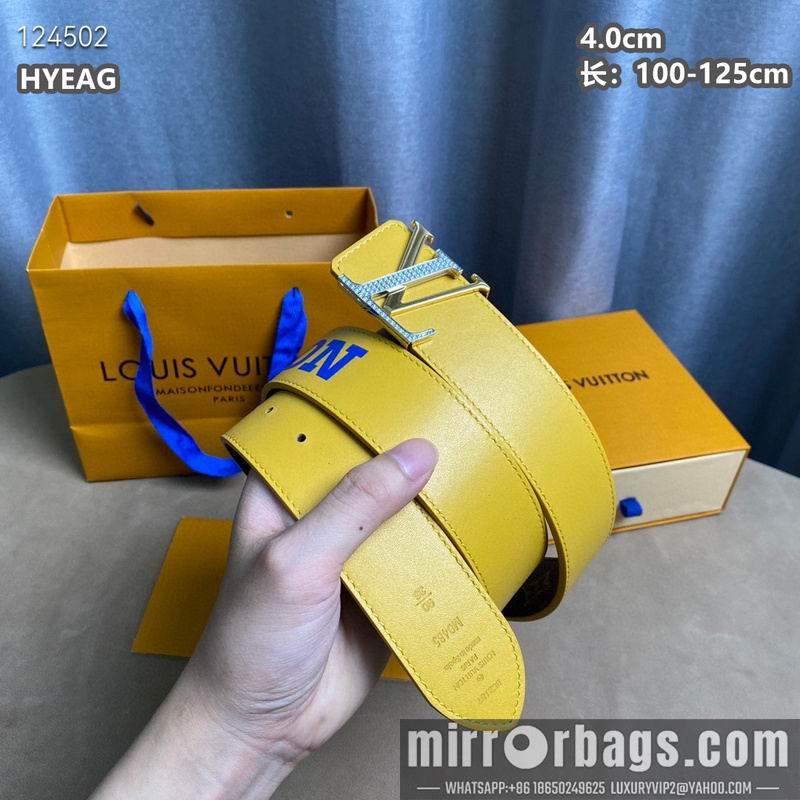 Replica LV belt 40mmX100-125cm 8L34