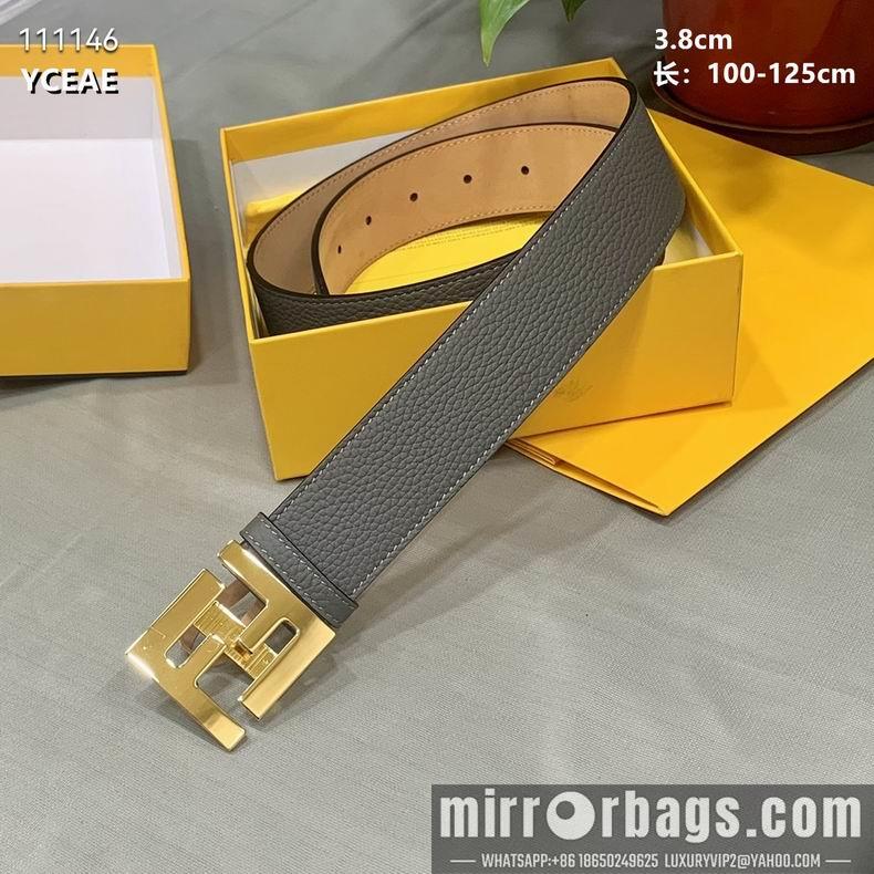 Replica Fendi Belt 38mmX100-125CM 8L08