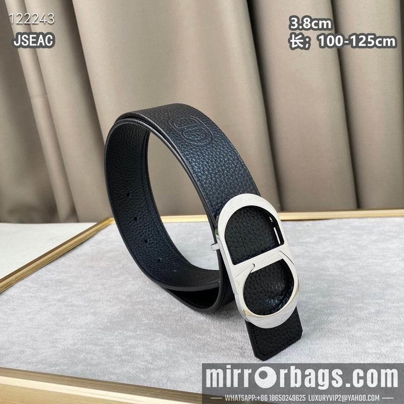 Replica Dior belt 38mmX100-125cm 8L07