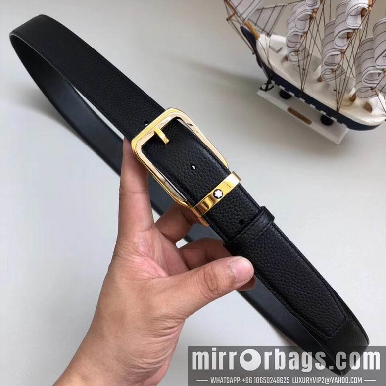 Replica Montblanc Belt 34mmX95-125CM 7D21