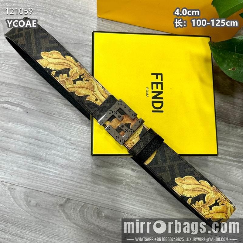 Replica Fendi belt 40mmX100-125cm 8L114