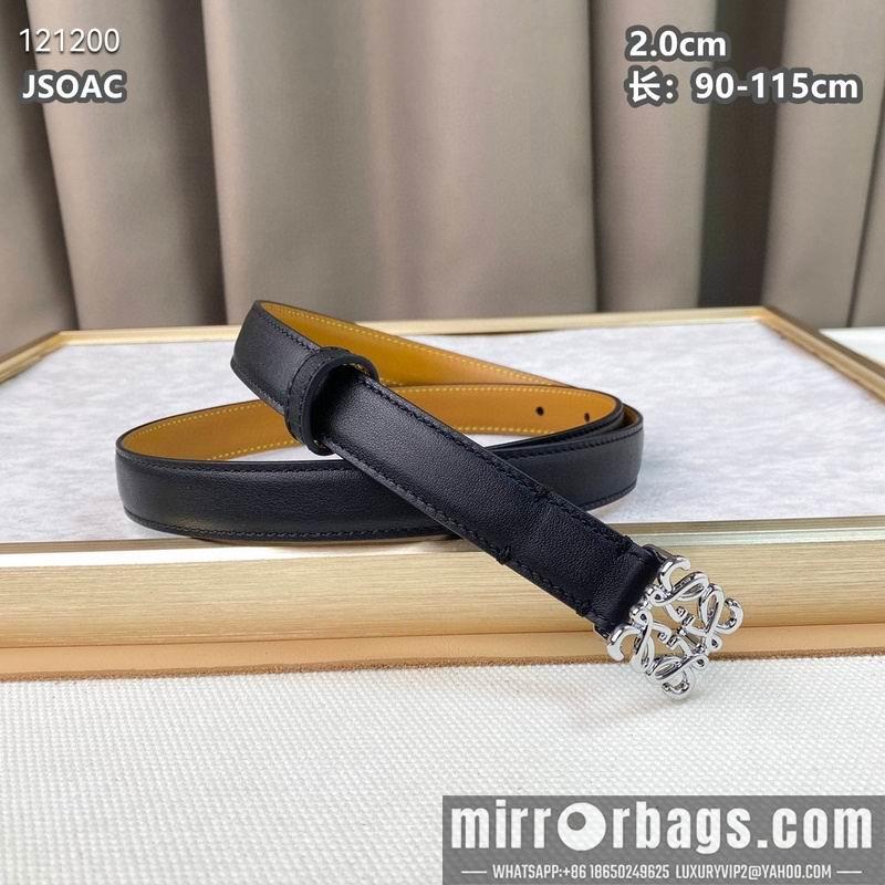 Replica Loewe belt 20mmX90-115cm 8L03