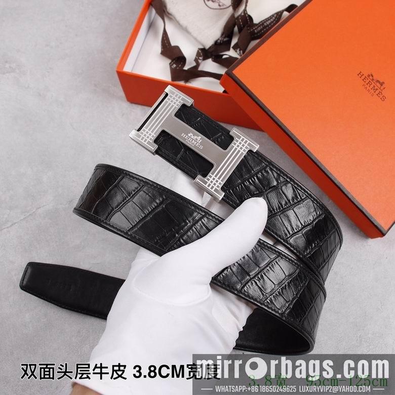 Replica Hermes Belt 38mmX95-125cm 7D96