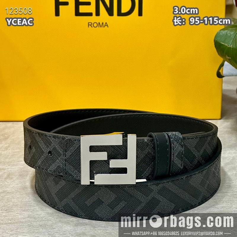 Replica Fendi belt 30mmX95-115cm 8L20