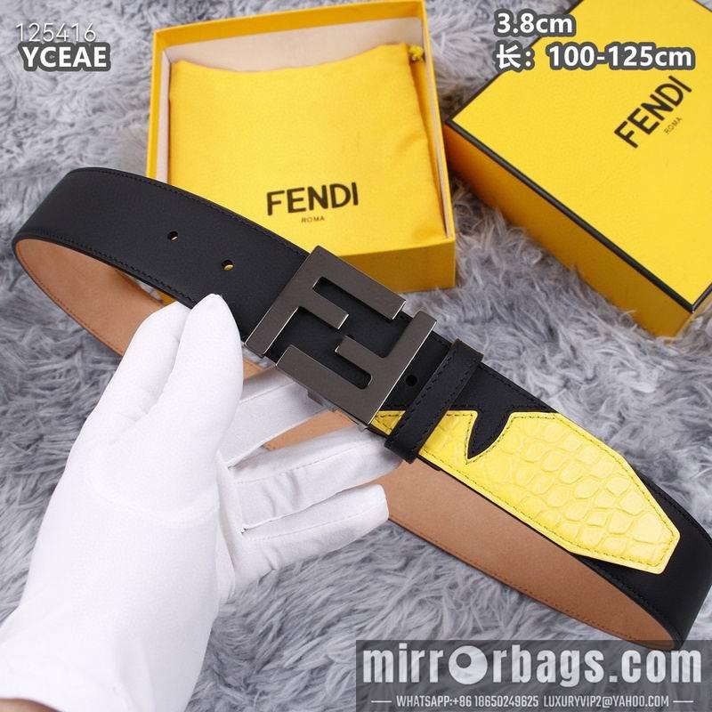 Replica Fendi belt 38mmX100-125cm 8L19