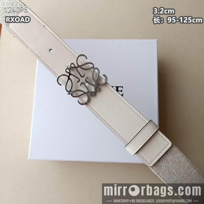 Replica Loewe belt 32mmX95-125cm 8L01