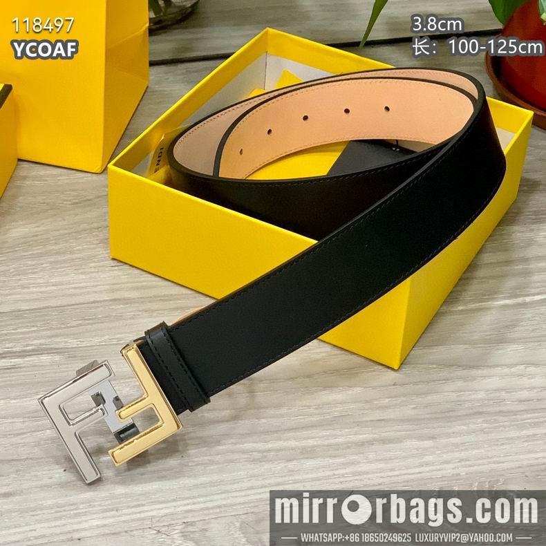 Replica Fendi belt 38mmX100-125cm 8L03