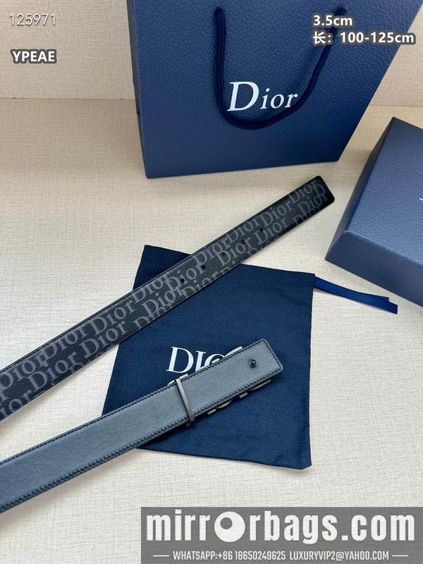 Replica Dior belt 35mmX100-125cm 8L29
