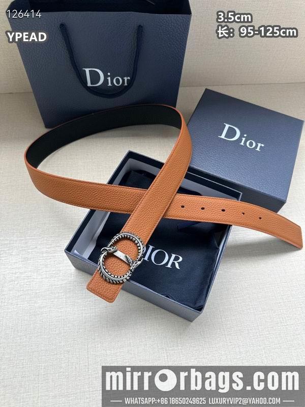 Replica Dior belt 35mmX95-125cm 8L20