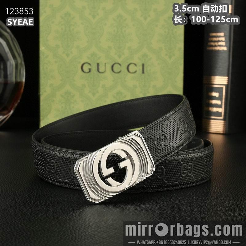 Replica Gucci belt 35mmX100-125cm 8L40