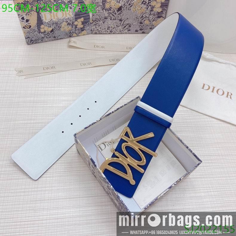 Replica Dior Belt 70mmX95-125cm 7d09
