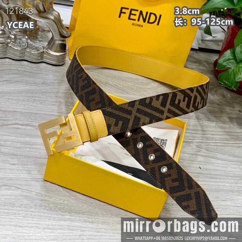 Replica Fendi belt 35mmX95-125cm 8L12