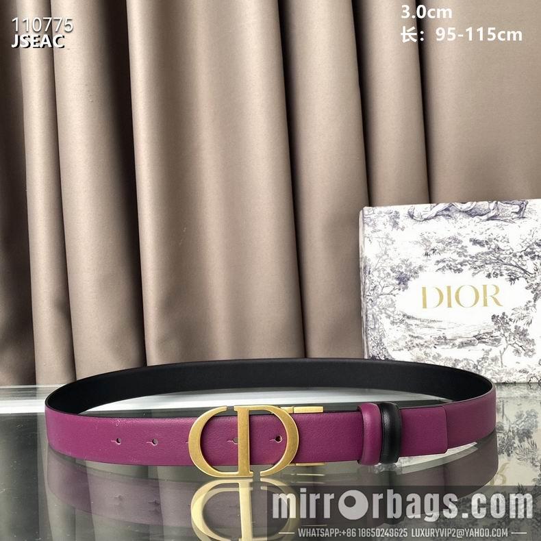 Replica Dior Belt 30mmX95-115cm 8L08