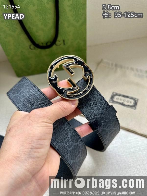 Replica Gucci belt 38mmX95-125cm 8L13