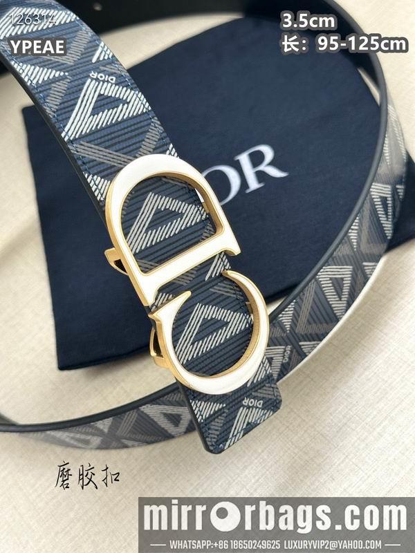 Replica Dior belt 35mmX95-125cm 8L16
