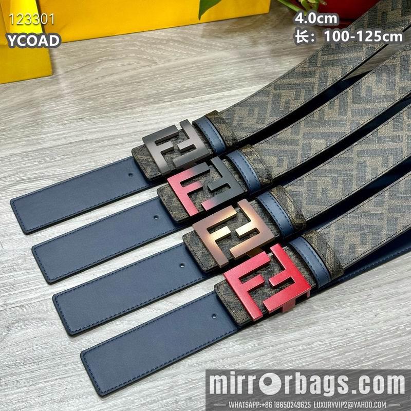 Replica Fendi belt 40mmX100-125cm 8L76