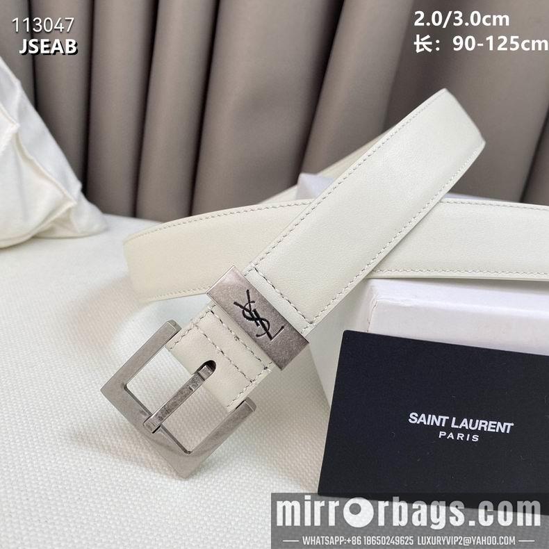 Replica YSL belt 20 30mmX90-125cm 8L01