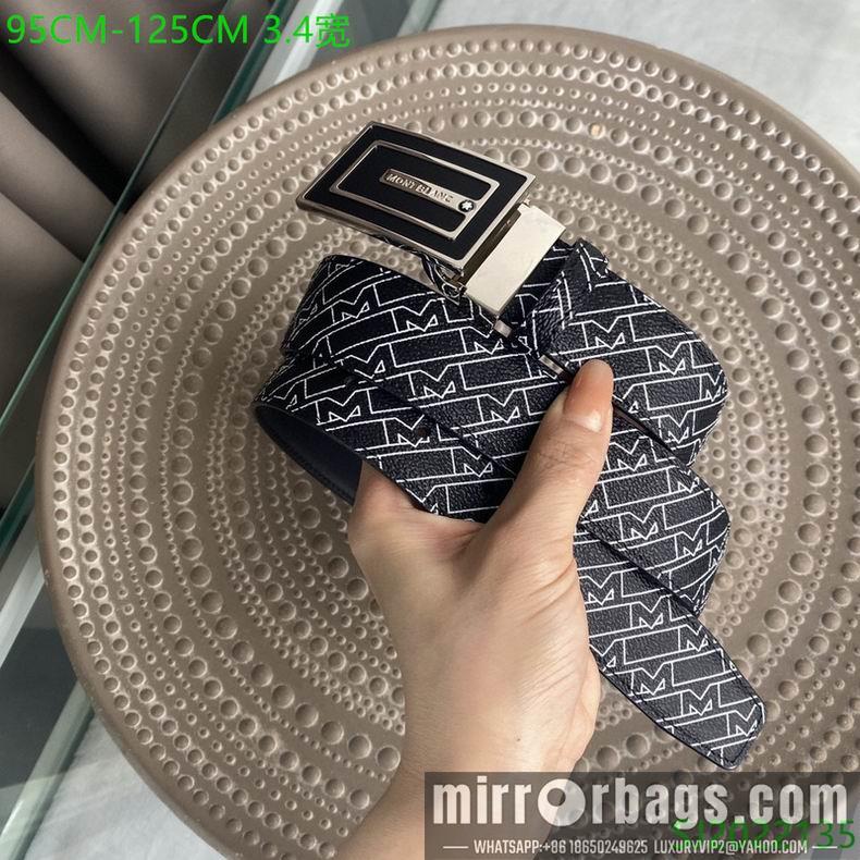 Replica Montblanc Belt 34mmX95-125CM 7D34