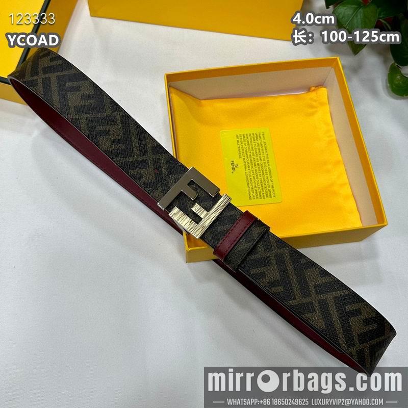Replica Fendi belt 40mmX100-125cm 8L74