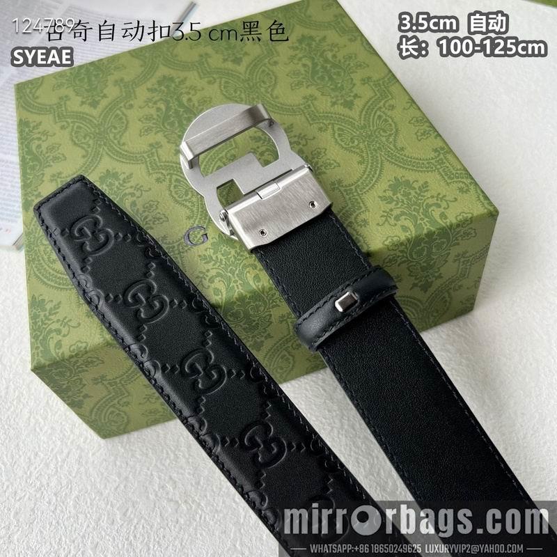 Replica Gucci belt 35mmX100-125cm 8L18