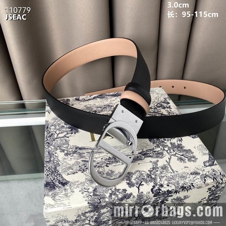 Replica Dior Belt 30mmX95-115cm 8L08
