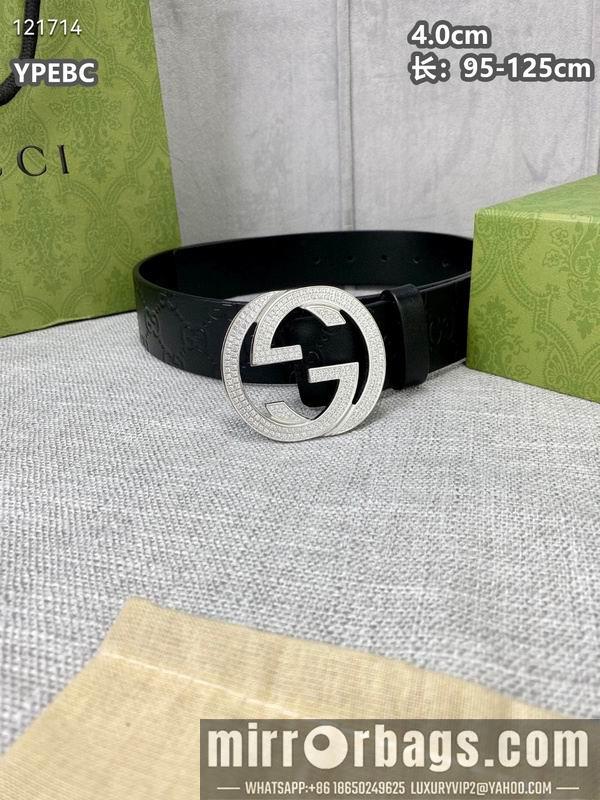 Replica Gucci belt 40mmX95-125cm 8L115