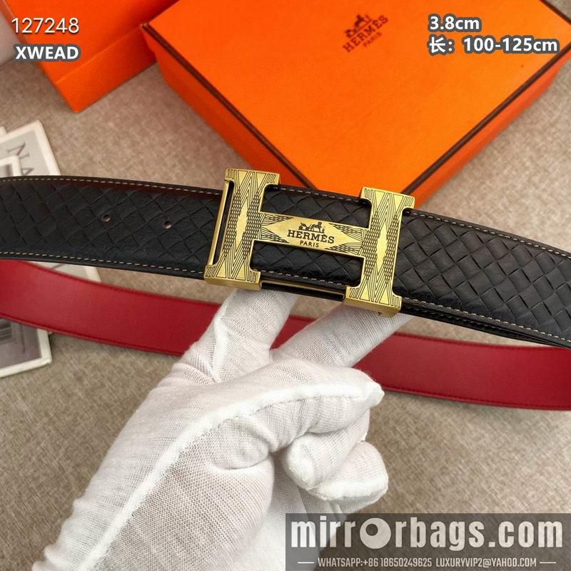 Replica Hermes belt 38mmX100-125cm 8L57