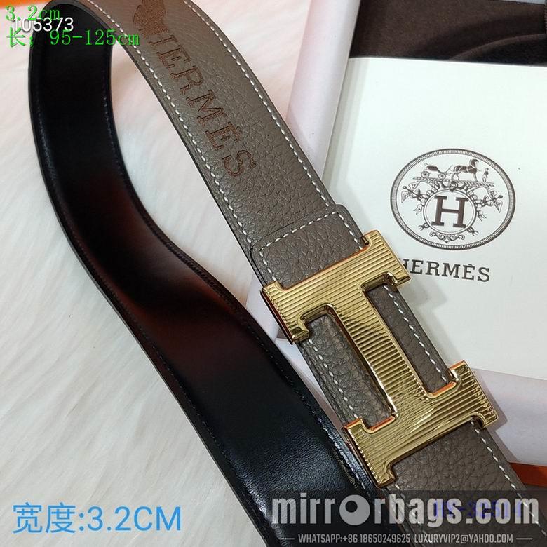 Replica Hermes Belt 32mmX95-125cm 8L03