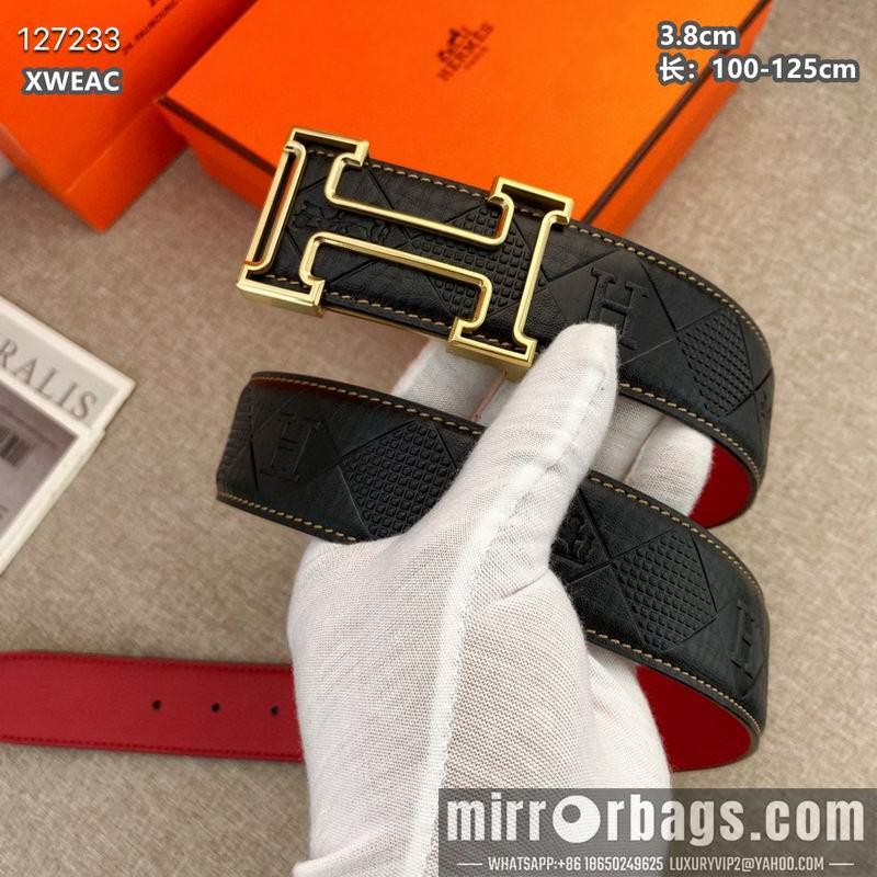 Replica Hermes belt 38mmX100-125cm 8L45