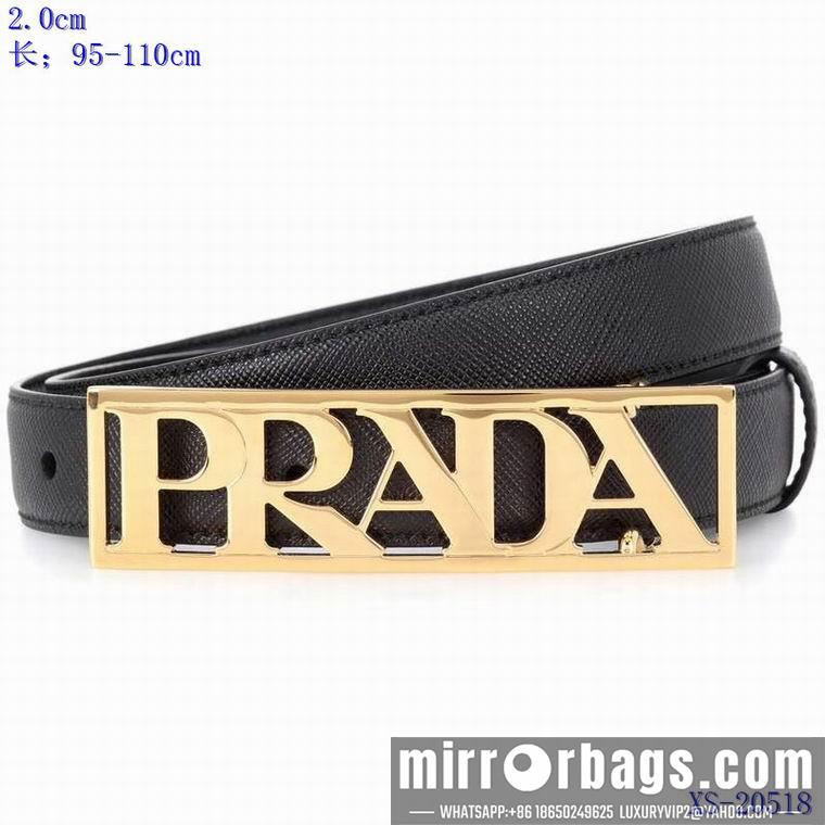 Replica Prada belt 20mmX95-110CM 8L01
