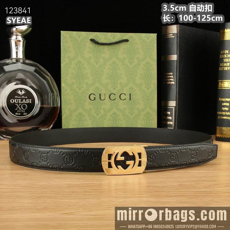 Replica Gucci belt 35mmX100-125cm 8L41