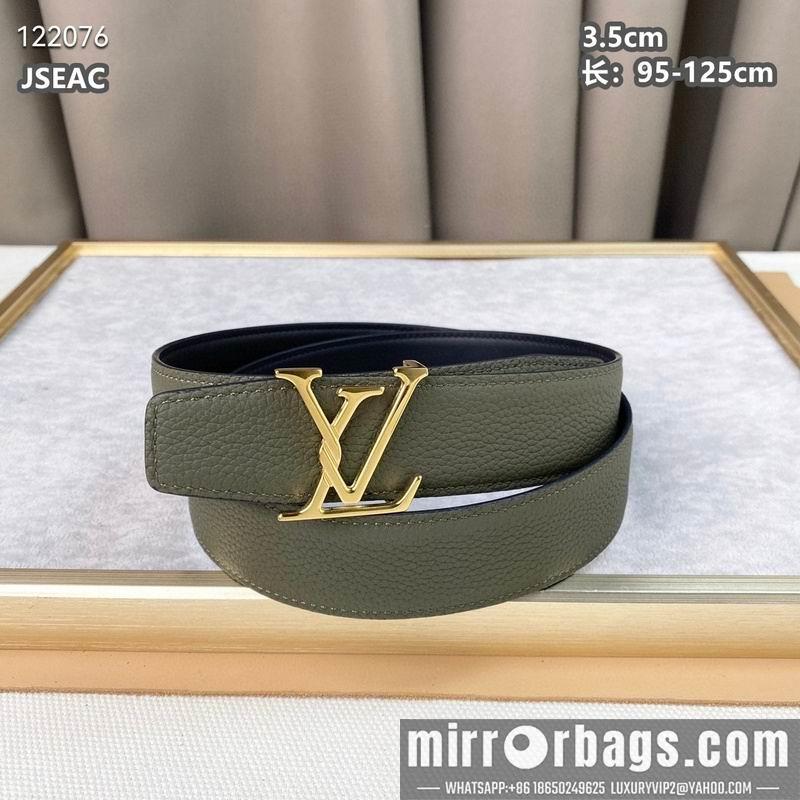 Replica LV belt 35mmX95-125cm 8L05