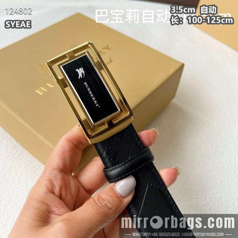 Replica Burberry belt 35mmX100-125cm 8L71