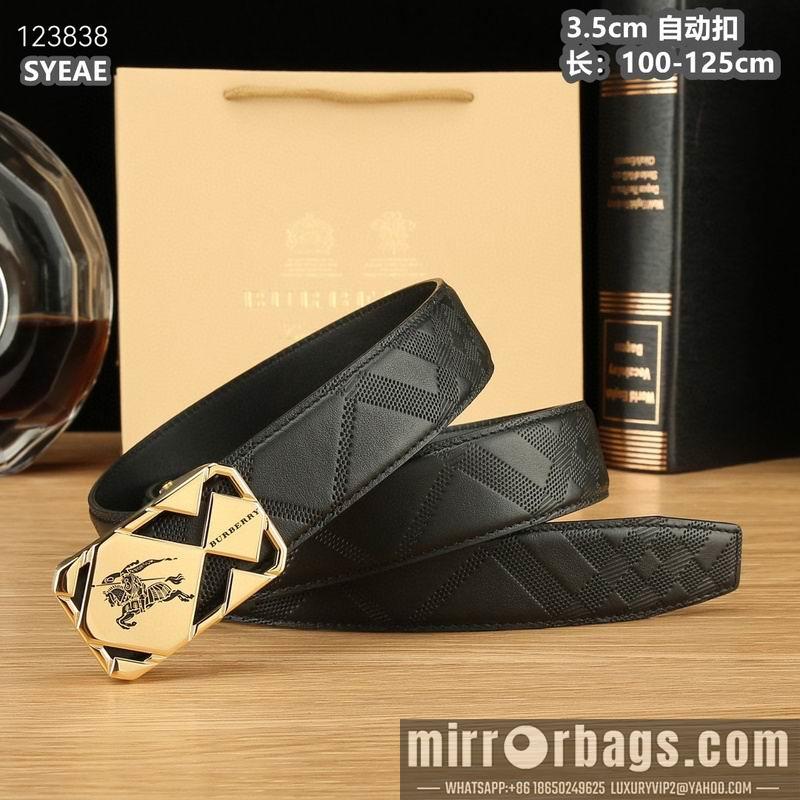 Replica Burberry belt 35mmX100-125cm 8L79