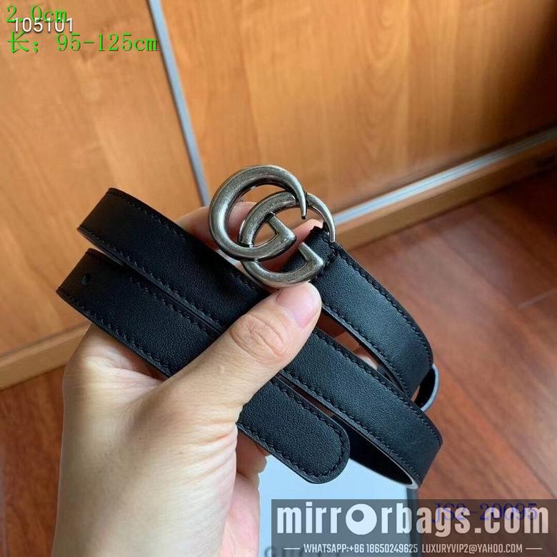 Replica Gucci belt 20mm 95-125cm 8L01